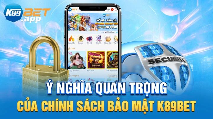 Ý nghĩa quan trọng của chính sách bảo mật K89Bet